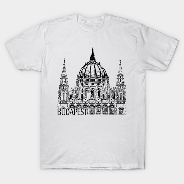 Budapest T-Shirt by TravelTs